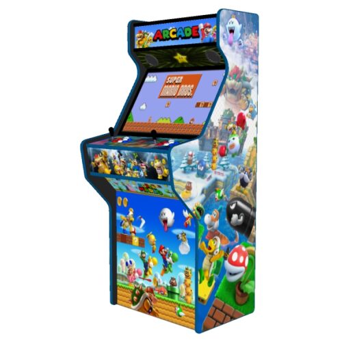 Super Mario Brothers upright arcade machine 27 inches - right