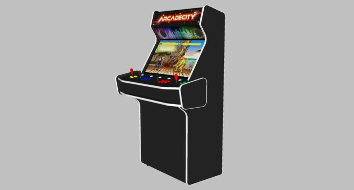 4 Player Arcade Machine, 32 screen, 120w sub, 5000 games, Illuminated Buttons, RGBW LEDs Underneath (3)