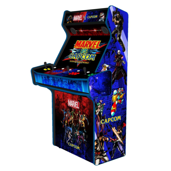 Marvel vs Capcom v2 Upright 4 Player Arcade Machine, 32 screen, 120w sub, 5000 games -right