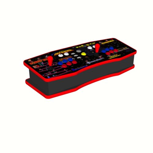 Multicade v1 Theme Home Arcade Console FightStick with 5,000+ Games - left