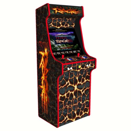 Primal Rage, Upright Arcade Cabinet, 3000 Games, 120w subwoofer, 24 inch screen -left