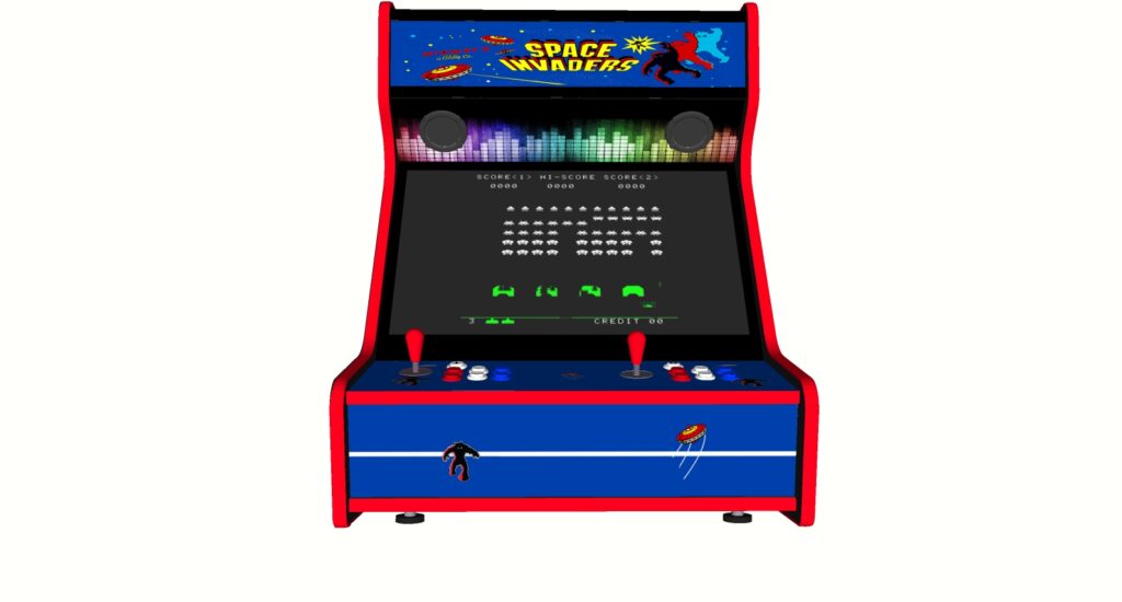 Space Invaders Retro Bartop Arcade Machine, 5000 Games, 27 inch ...