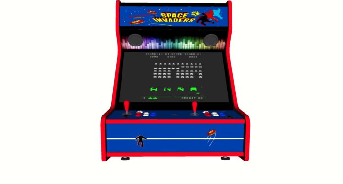 Space Invaders Retro Bartop Arcade Machine, 5000 Games, 27 inch - middle