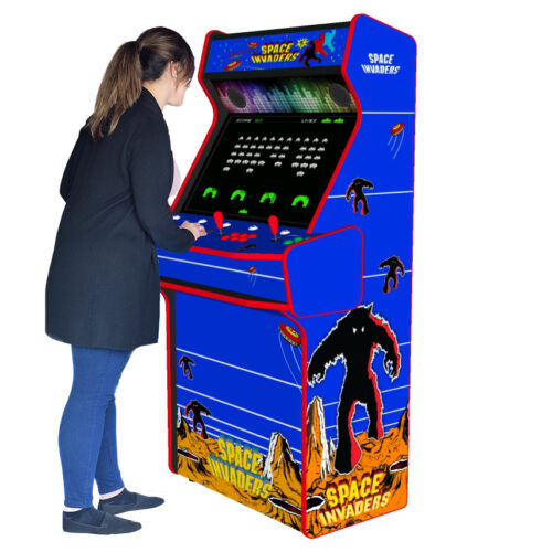 Space Invaders Upright 4 Player Arcade Machine, 32 screen, 120w sub, 5000 games (2) - model