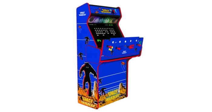 Space Invaders Upright 4 Player Arcade Machine, 32 screen, 120w sub, 5000 games (3)