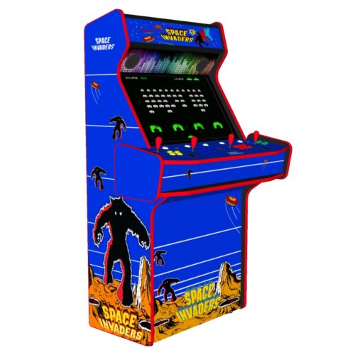 Space Invaders Upright 4 Player Arcade Machine, 32 screen, 120w sub, 5000 games (5)