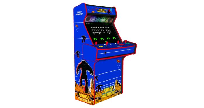 Space Invaders Upright 4 Player Arcade Machine, 32 screen, 120w sub, 5000 games (5)