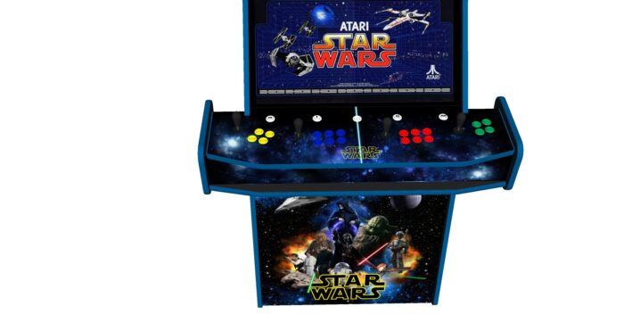 Star Wars Upright 4 Player Arcade Machine, 32 screen, 120w sub, 5000 games (1)