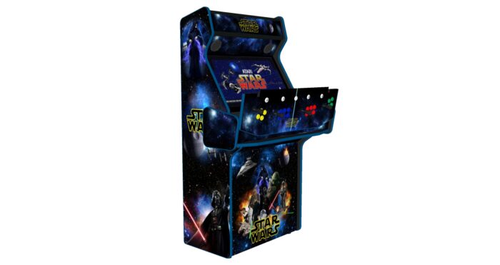 Star Wars Upright 4 Player Arcade Machine, 32 screen, 120w sub, 5000 games (3)