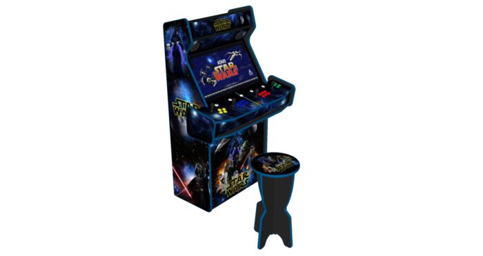Star Wars Upright 4 Player Arcade Machine, 32 screen, 120w sub, 5000 games (6)