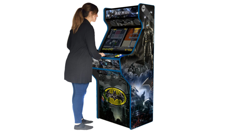 Batman 27 Inch full size arcade machine with 120w subwoofer, LEDs ...