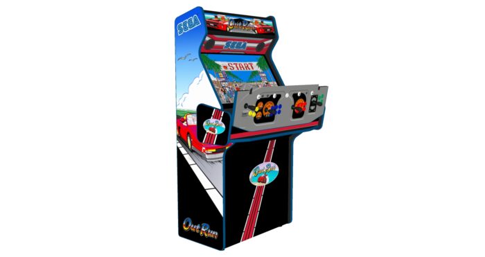 OutRun Upright 4 Player Arcade Machine, 32 screen, 120w sub, 5000 games (6) - open panel