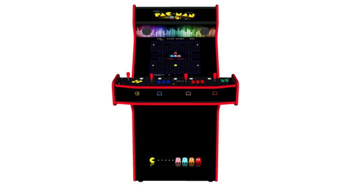 Pacman Black Upright 4 Player Arcade Machine, 32 screen, 120w sub, 5000 games (2) - middle