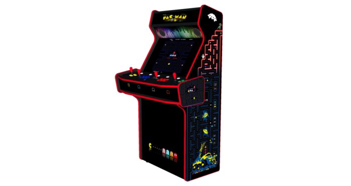 Pacman Black Upright 4 Player Arcade Machine, 32 screen, 120w sub, 5000 games (3) - right