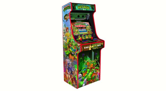 Teenage Mutant Ninja Turtles TMNT v2, Upright Arcade Cabinet, 3000 Games, 120w subwoofer, 24 inch - left