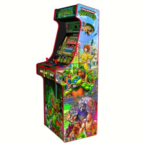 Teenage Mutant Ninja Turtles TMNT v2, Upright Arcade Cabinet, 3000 Games, 120w subwoofer, 24 inch - right