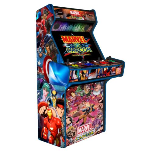 Marvel vs Capcom v2 Upright 4 Player Arcade Machine, 32 screen, 120w sub, 5000 games -left