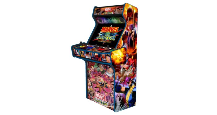 Marvel vs Capcom v2 Upright 4 Player Arcade Machine, 32 screen, 120w sub, 5000 games -right