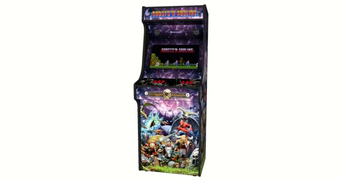 Ghouls n Ghosts v2, Upright Arcade Cabinet, 3000 Games, 120w subwoofer, 24 inch - middle