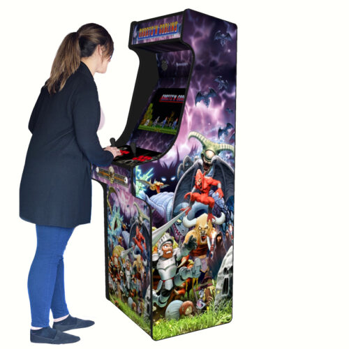 Ghouls n Ghosts v2, Upright Arcade Cabinet, 3000 Games, 120w subwoofer, 24 inch - right - model