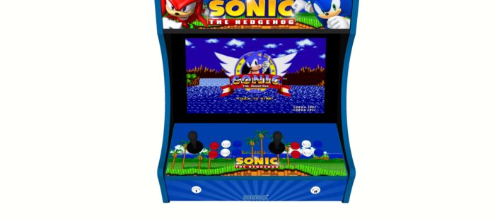 Sonic The Hedgehog Retro Bartop Arcade Machine, 3000 Classic Games, 24 Inch Screen - controller
