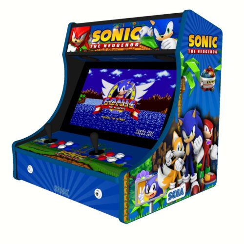 Sonic The Hedgehog Retro Bartop Arcade Machine, 3000 Classic Games, 24 Inch Screen - right