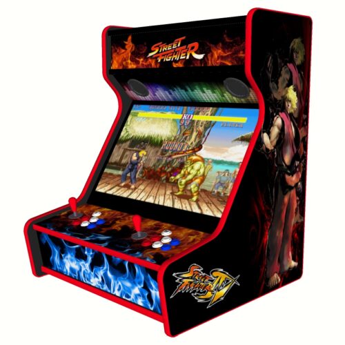 Street Fighter Retro Bartop Arcade Machine, 5000 Games, 27 inch - right