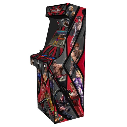 Tekken, Upright Arcade Cabinet, 3000 Games, 120w subwoofer, 24 inch - right