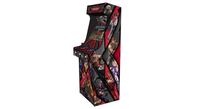 Tekken, Upright Arcade Cabinet, 3000 Games, 120w subwoofer, 24 inch - right
