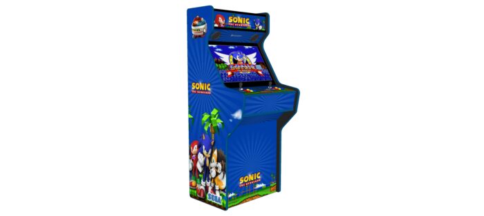Sonic The Hedgehog 27 Inch full size arcade machine with 120w subwoofer, LEDs Underneath 1 - left