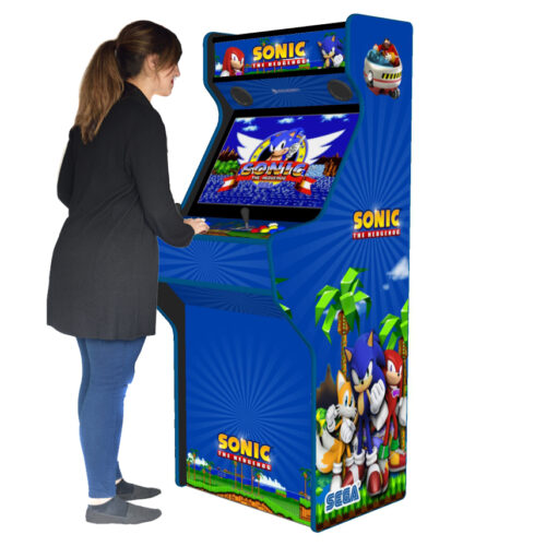 Sonic The Hedgehog 27 Inch full size arcade machine with 120w subwoofer, LEDs Underneath 6 - right - model