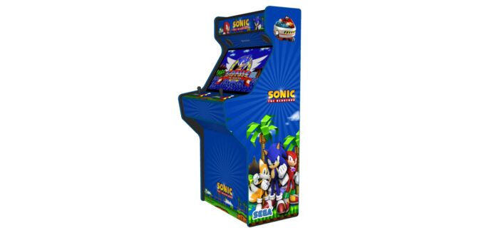 Sonic The Hedgehog Upright Player Arcade Machine, 32 screen, 120w sub, 5000 games -right