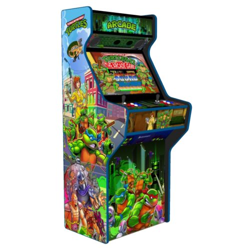 TMNT v2 27 Inch full size arcade machine with 120w subwoofer, LEDs Underneath 1 - left