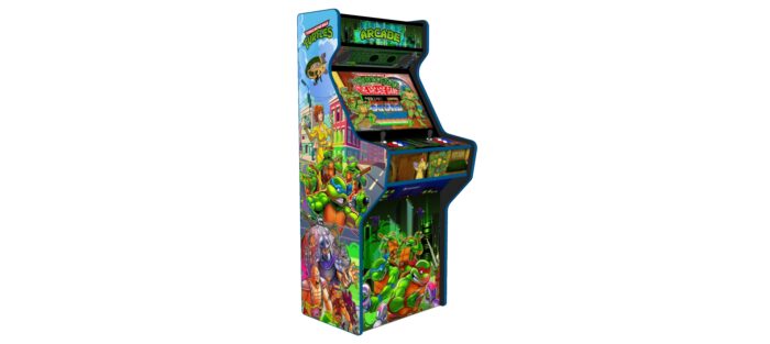 TMNT v2 27 Inch full size arcade machine with 120w subwoofer, LEDs Underneath 1 - left