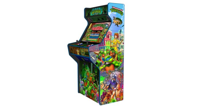 Teenage Mutant Ninja Turtles TMNT v2 Upright Player Arcade Machine, 32 screen, 120w sub, 5000 games -right