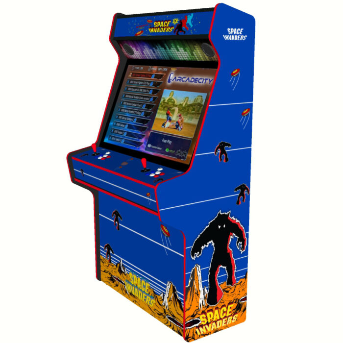 Space Invaders Arcade Machine, 5000 Games, 43 inch screen, 120w subwoofer - right