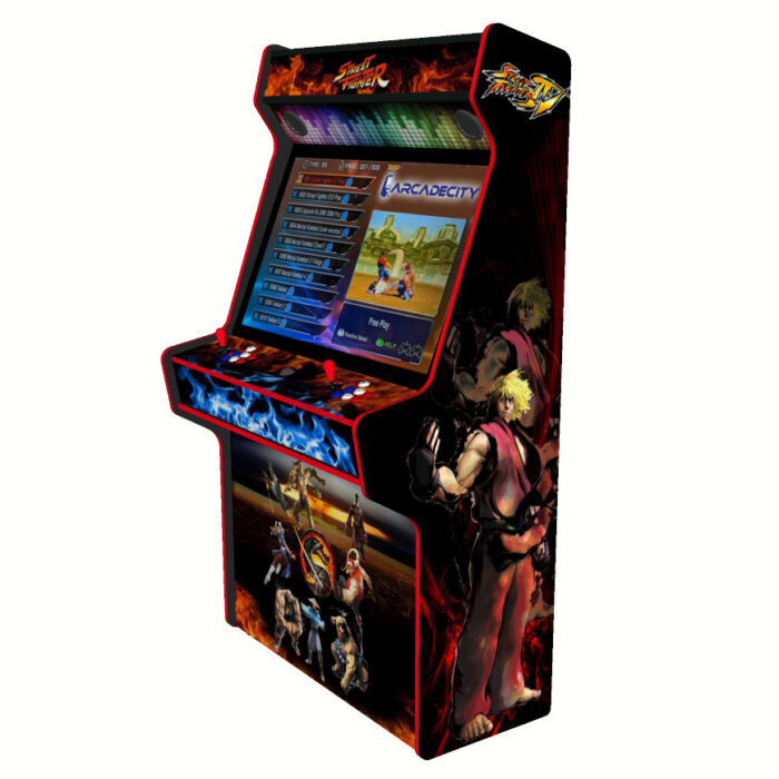 Street Fighter Arcade Machine, 5000 Games, 43 inch screen, 120w subwoofer - right