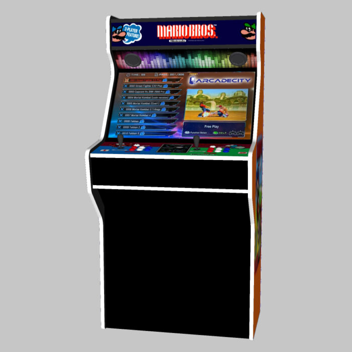 Mario Bros Arcade Machine, 5000 Games, 32 inch screen, 120w subwoofer - middle