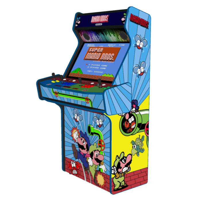 Mario Bros v2, 4 Player Arcade Machine, 32 screen, 120w sub, 5000 games - right