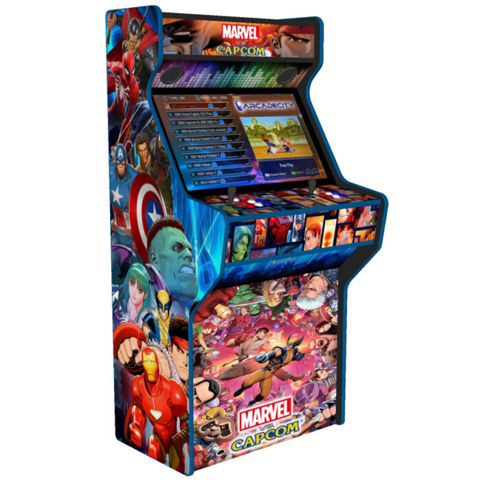 Marvel vs Capcom Arcade Machine, 5000 Games, 32 inch screen, 120w subwoofer - left