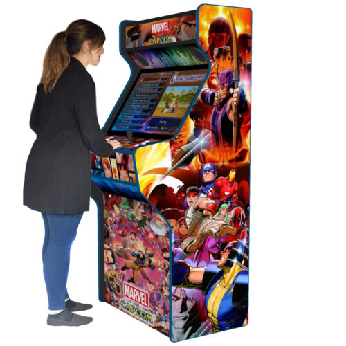 Marvel vs Capcom Arcade Machine, 5000 Games, 32 inch screen, 120w subwoofer - right model
