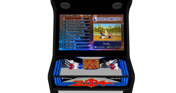 Robotron 2084, 27 Inch full size arcade machine, 5000 games,120w subwoofer - controller