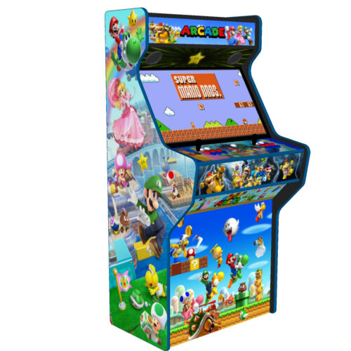 Super Mario Bros Arcade Machine, 5000 Games, 32 inch screen, 120w subwoofer - left