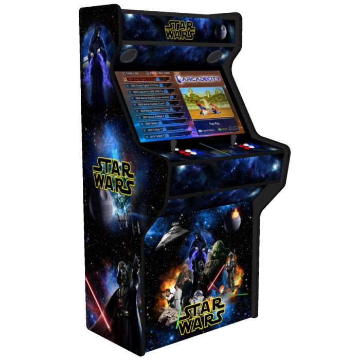 Star Wars Arcade Machine, 5000 Games, 32 inch screen, 120w subwoofer - left