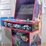 4 Player Upright Arcade, Multi Game, Teenage Mutant Ninja TMNT Front 4 Player Upright Arcade, Multi Game, Teenage Mutant Ninja TMNT Front