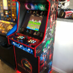 Dave Webb - Mortal Kombat, Kent Gallery - Dave Webb - Mortal Combat Arcade with illuminated buttons Kent 2