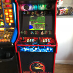 Dave Webb - Mortal Kombat, Kent Gallery - Dave Webb - Mortal Combat Arcade with illuminated buttons Kent 3