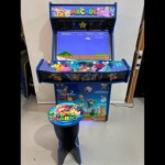 Super Mario Bros 4 player 32 inch Arcade Machine, Sanwa Ball Joysticks, RGBW underglow, 5000 games Super Mario Bros 4 player 32 inch Arcade Machine, Sanwa Ball Joysticks, RGBW underglow, 5000 games