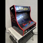 Arcade Bartop with 3000 games, RGB leds underneath, illuminated buttons, Pac-Man theme + coin slot Arcade Bartop with 3000 games, RGB leds underneath, illuminated buttons, Pac-Man theme + coin slot