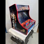 Street Fighter Bartop with 3000 games, RGB leds underneath, lit buttons, + coin slot Street Fighter Bartop with 3000 games, RGB leds underneath, illuminated buttons, + coin slot